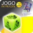 dado chaveiro brilha no escuro jogo do prazer